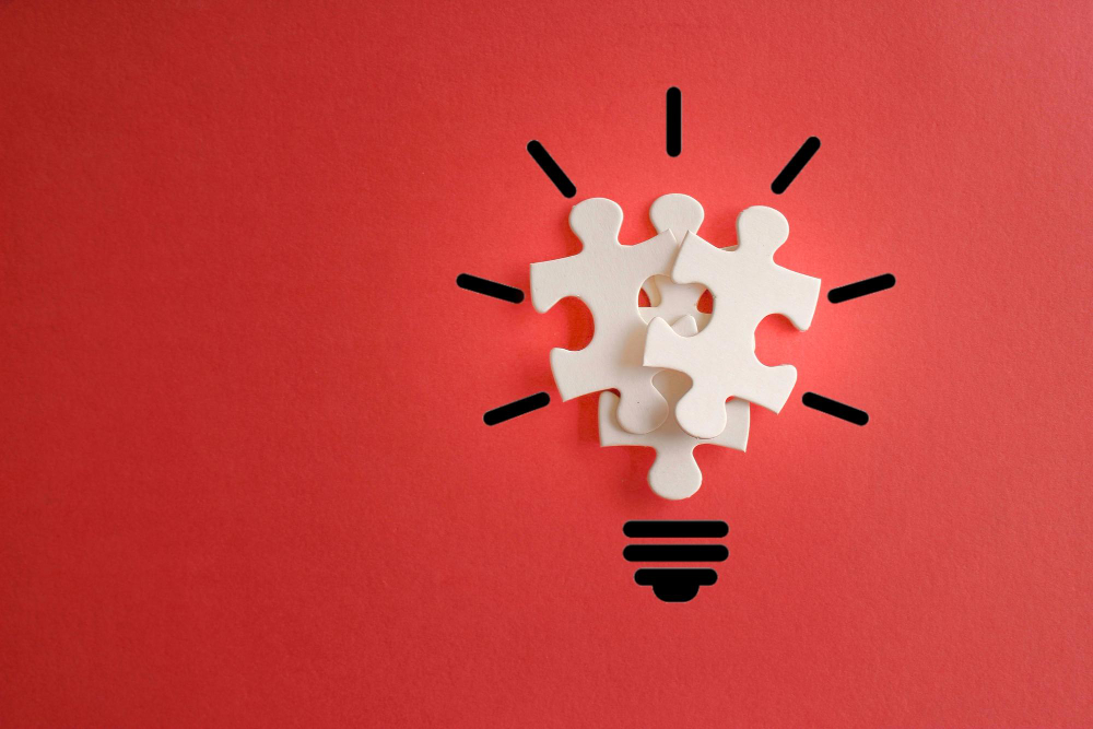 Lightbulb from puzzles